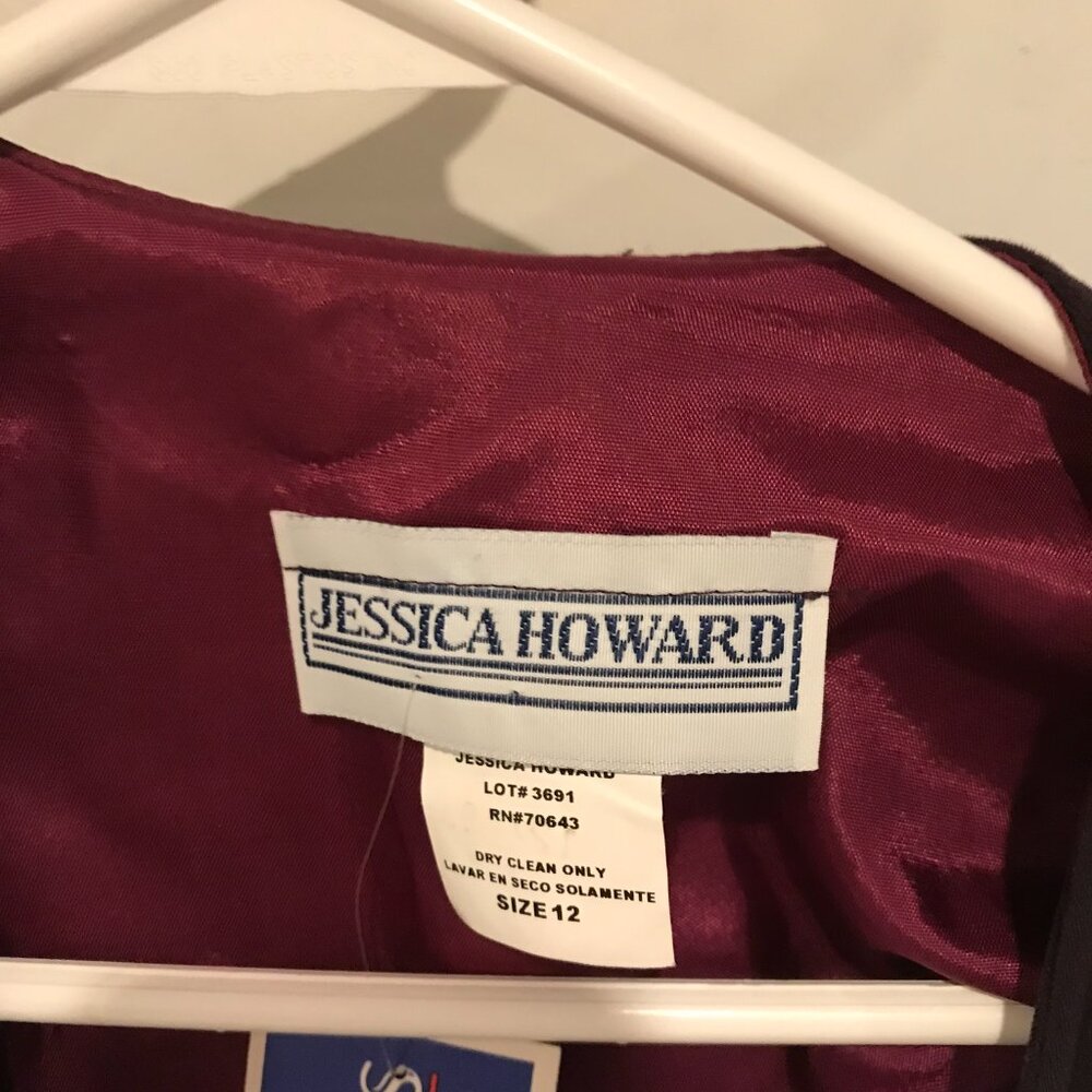 JESSICA HOWARD WOMENS WRAP BLAZER SIZE 12 NWT - Picture 7 of 8